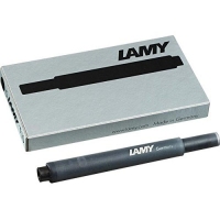 德国直邮 德国LAMY T10凌美钢笔一次性墨水芯 碳素黑 5只装 120207...