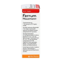 保税直发 Ferrum-Hausmann 德国婴儿孕妇天然补铁补血口服液 30ml