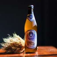 20瓶 HB啤酒 德国慕尼黑皇家小麦啤酒 德国进口啤酒 白啤酒500ml 玻璃瓶...
