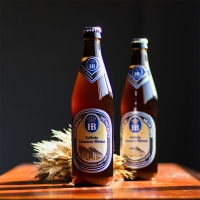 20瓶 HB啤酒 德国慕尼黑皇家小麦啤酒 德国进口啤酒 黑啤酒500ml 玻璃瓶...