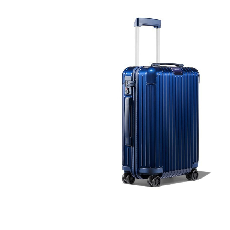 日默瓦ESSENTIAL系列拉杆箱行李箱登机箱旅行箱万向轮SALSA升级款 亮蓝色 32L/20寸标准登机箱832.52.60.4
