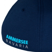 德国直邮 德国AMMERSEE BAVARIA 海军蓝色LOGO印花潮流棒球帽